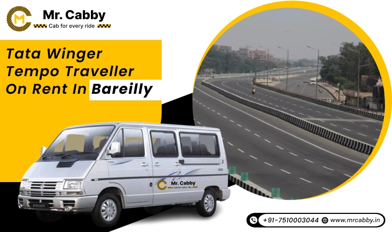 Tata Winger on Rent in Bareilly, Tata Winger Car on Rent in Bareilly at an affordable rate - Mr. Cabby