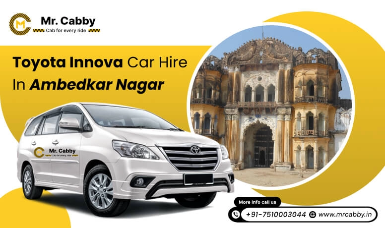 Toyota Innova Crysta Car Hire in Ambedkar Nagar, Innova(7+1) on Rent in Ambedkar Nagar