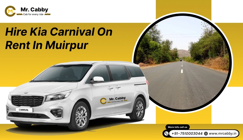 Kia Carnival on Rent in Muirpur, Hire 9 Seater Kia Carnival on Rent in Muirpur  - Mr. Cabby