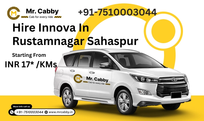 Innova Car Rental In Rustamnagar Sahaspur | Hire Innova On Rent In Rustamnagar Sahaspur - Mr. Cabby