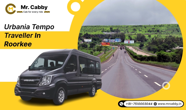  Urbania on Rent in Roorkee, Force Urbania Rental in Roorkee, Urbania Tempo Traveller on Rent in Roorkee  - Mr. Cabby