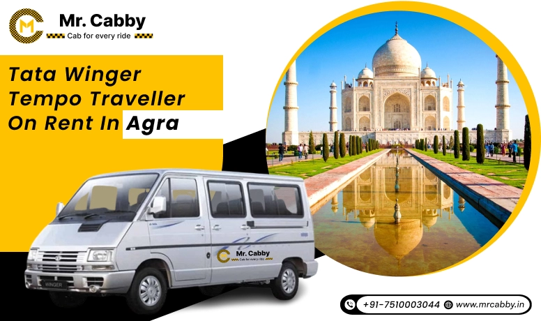 Tata Winger on Rent in Agra, Tata Winger Car on Rent in Agra at an affordable rate - Mr. Cabby