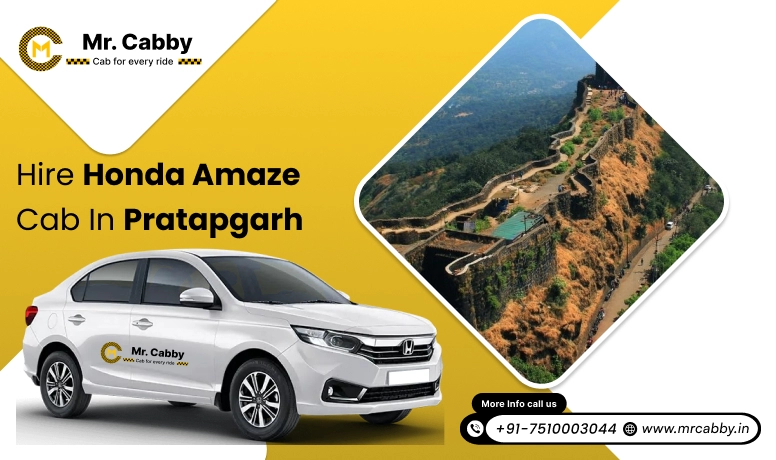 Honda Amaze Cab Hire for Outstation in Pratapgarh, Honda Amaze Taxi Rental in Pratapgarh - Mr. Cabby 