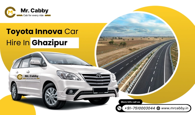 Toyota Innova Crysta Car Hire in Ghazipur | Innova(7+1) on Rent in Ghazipur @ Rs. 16/km
