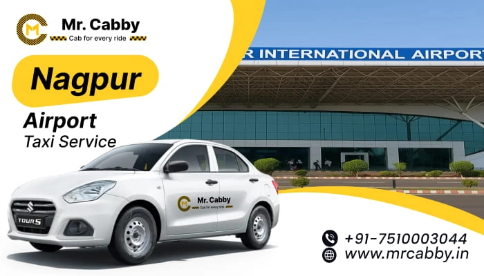 Nagpur Airport Taxi Service | Nagpur Airport Cab Service for Local or Outstation Trips from just Rs. 12/km - Mr. Cabby