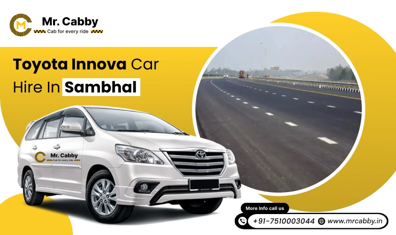 Toyota Innova Crysta Car Hire in Sambhal, Innova(7+1) on Rent in Sambhal @ Rs. 16/km