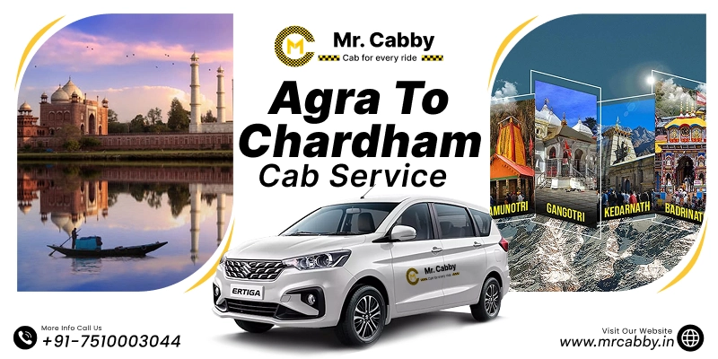 Agra to Chardham Cab, Hire One Way Taxi Service from Agra to Chardham. Agra to Chardham Taxi Fare starts @ 12 Rs./km