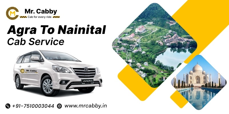 Agra to Nainital cab, Agra to Nainital Taxi for One Way & Round Trip, Agra to Nainital Taxi Fare @  Rs.12/km
