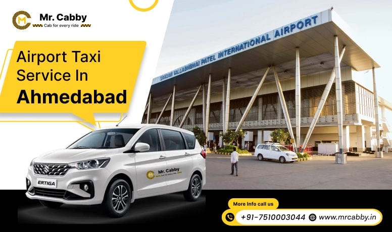 Hire Ahmedabad Airport Taxi Service |  Book One Way Cabs from Ahmedabad Airport Fare starts at 12Rs/km