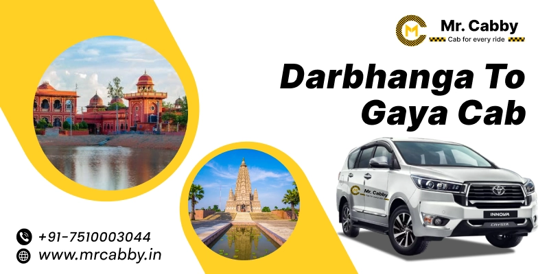 Book Darbhanga to Gaya Cab, Darbhanga to Gaya Taxi for One Way and Round Trip - Rs.12/km