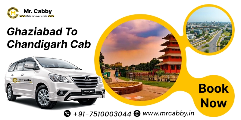 Ghaziabad to Chandigarh Cab, Ghaziabad to Chandigarh Taxi Booking & Fare @ 12 Rs./km