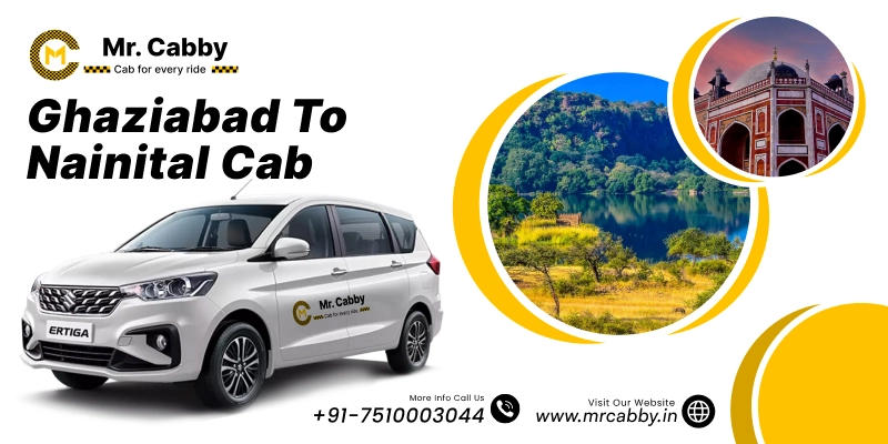 Ghaziabad to Nainital Cab, Ghaziabad to Nainital Taxi Booking & Fare Starts at Rs. 12/km