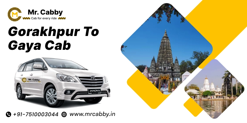 Gorakhpur to Gaya Cab, One Way Taxi from Gorakhpur to Gaya and Fare - Rs.12/km