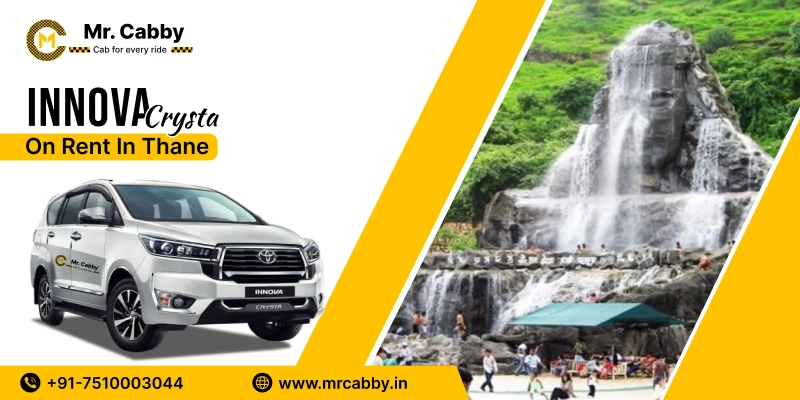 Innova Crysta on Rent in Thane, 7 seater Innova on rent in Thane for Local & Outstation, Innova Car hire in Thane at 18Rs./km
