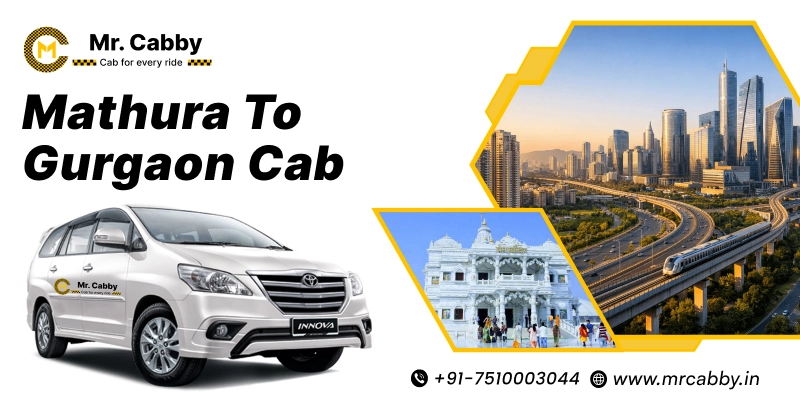 Mathura to Gurgaon Cab, Mathura to Gurgaon Taxi Booking & Fare - Rs.12/km