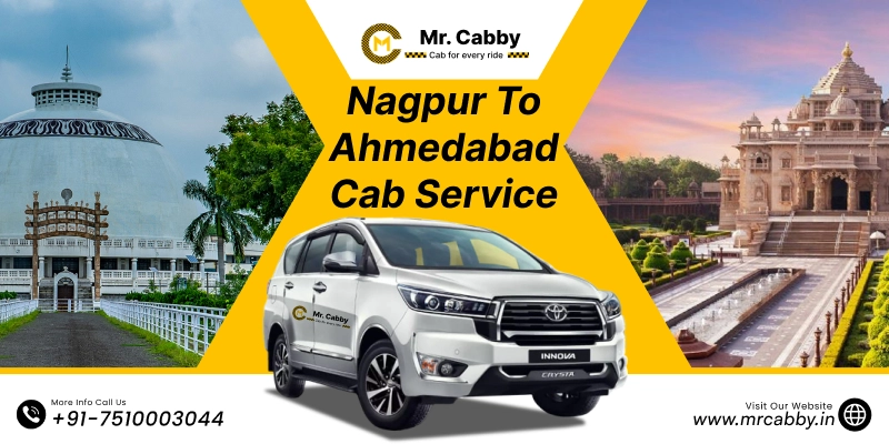 Book Nagpur to Ahmedabad taxi service and Get upto 10% Off | Nagpur to Ahmedabad cabs