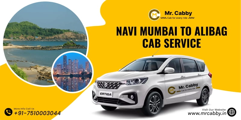 Navi Mumbai to Alibag Cabs | One Way Taxi from Navi Mumbai to Alibag at Rs. 12/km