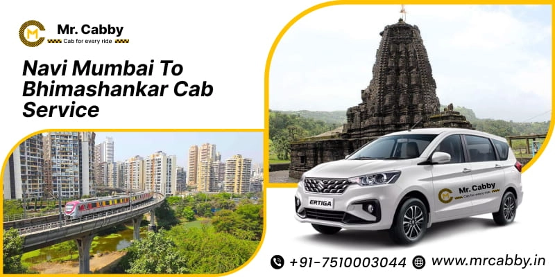 Navi Mumbai to Bhimashankar Cab Service | One way or Round Trip Taxi Booking from Navi Mumbai to Bhimashankar Jyotirlinga at Rs. 12/km