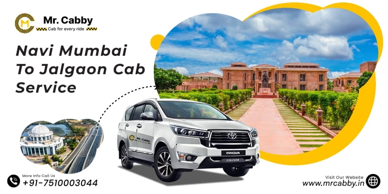 Navi Mumbai to Jalgaon Cab Service | Book One Way Taxi from Navi Mumbai to Jalgaon at Rs. 12/km