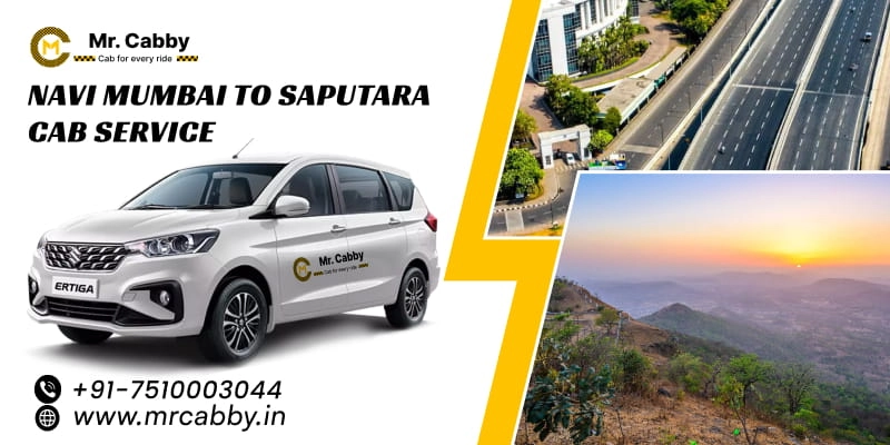 Navi Mumbai to Saputara Cab Service | Book One Way Taxi from Navi Mumbai to Saputara at Just Rs. 12/km