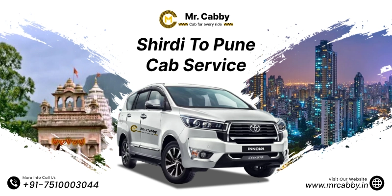 Shirdi to Pune Taxi Service, Shirdi to Pune Cab Hire for One Way and Round trip, Shirdi to Pune Taxi Fare - Rs.12/km