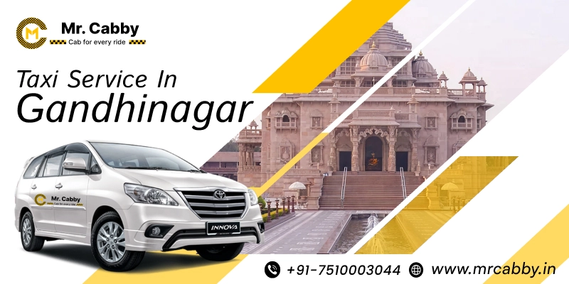 Taxi Service in Gandhinagar, Cab Hire in Gandhinagar, Cab Booking in Gandhinagar fare starts at 11Rs/Km
