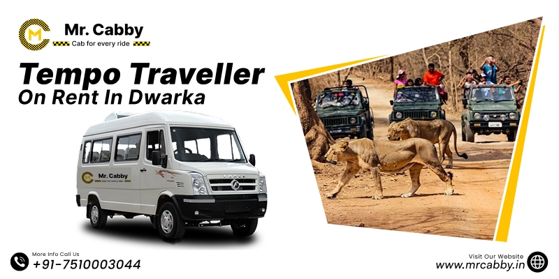 Tempo Traveller on Rent in Dwarka | Tempo Traveller Hire in Dwarka Fare Starts at Rs. 25/Km