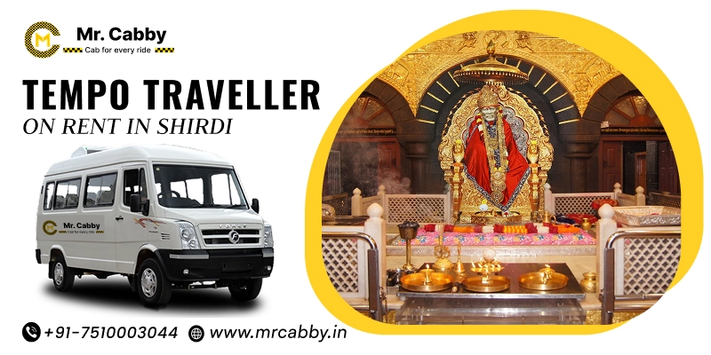 Tempo Traveller on Rent in Shirdi, Hire Tempo Traveller in Shirdi, Tempo Traveller per km rate in Shirdi  @ Rs. 22/KM - Mr. Cabby 