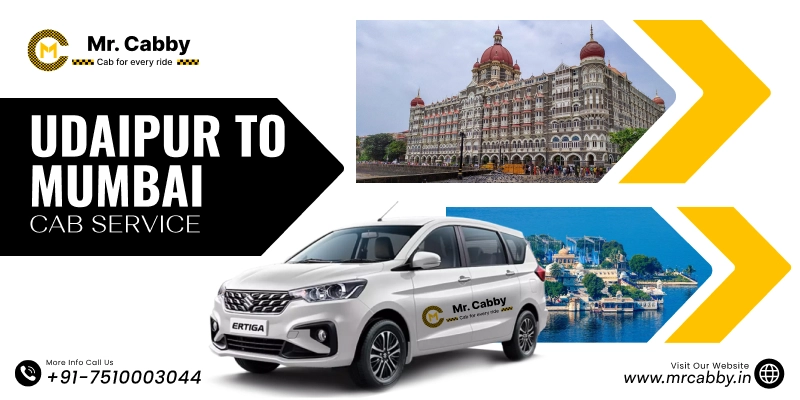 Udaipur to Mumbai Cab | Udaipur to Mumbai Taxi Service Fare Starts at Rs. 12/km - Mr. Cabby