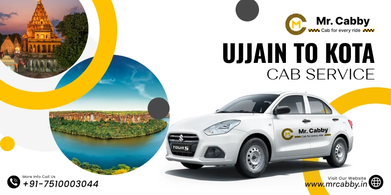 Ujjain to Kota Cab Service | Ujjain to Kota One-Way or Round-Trip Taxi Booking Fare Starts at Rs. 12/km - Mr. Cabby