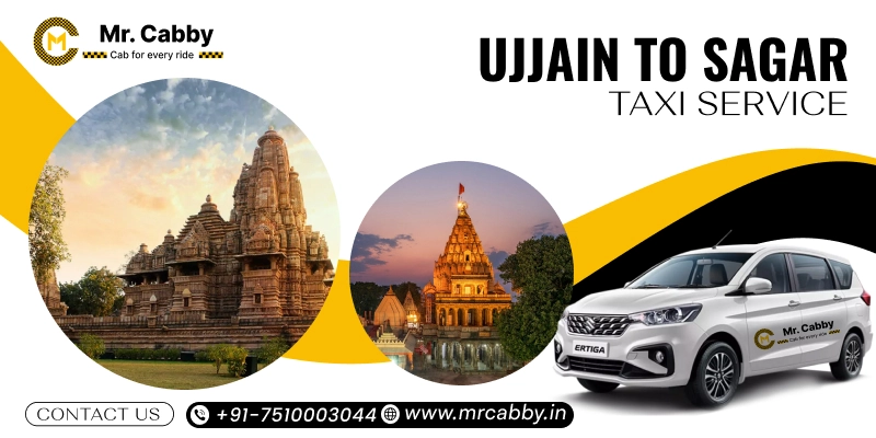 Ujjain to Sagar Cab Service | Ujjain to Sagar One-Way or Round-Trip Taxi Booking Fare Starts at Rs. 12/km - Mr. Cabby