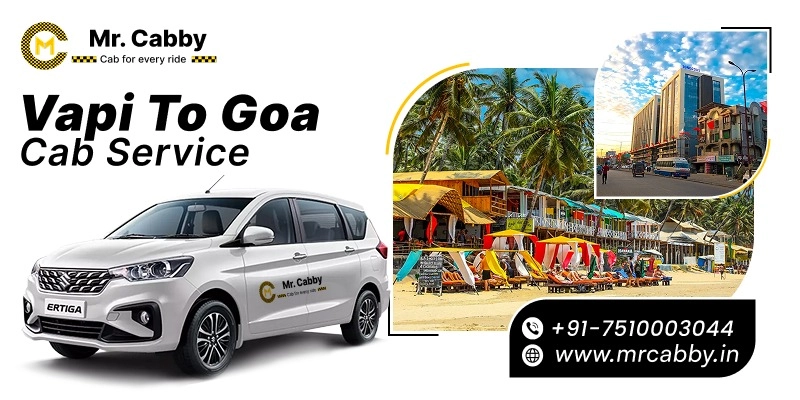 Vapi to Goa Cab Service | Vapi to Goa One-Way or Round-Trip Taxi Booking Fare Starts at Rs. 12/km - Mr. Cabby