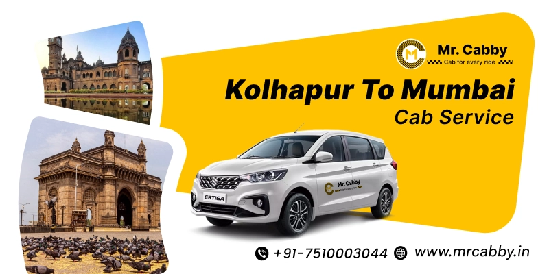 kolhapur to Mumbai Cab Service, One Way and Round Trip Taxi Booking from Kolhapur to Mumbai, Kolhapur to Mumbai Taxi Fare - Rs.12/km