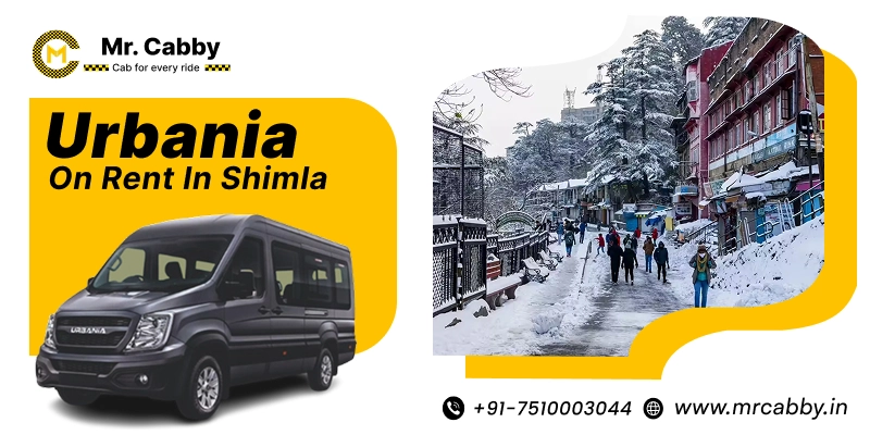 Urbania on rent in Shimla, Urbania Van Rental in Shimla for Local & Outstation,Hire Urbania 9,13,17 seater at Rs 30/km
